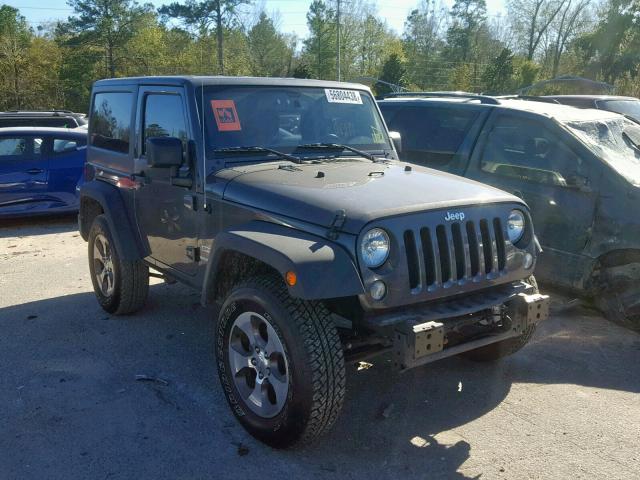 1C4AJWAG2HL517620 - 2017 JEEP WRANGLER S GRAY photo 1