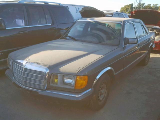 WDB12602212025955 - 1981 MERCEDES-BENZ 280 SE GRAY photo 2