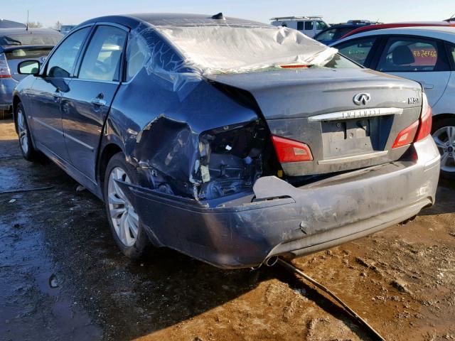 JNKAY01FX8M655561 - 2008 INFINITI M35 BASE BLUE photo 3