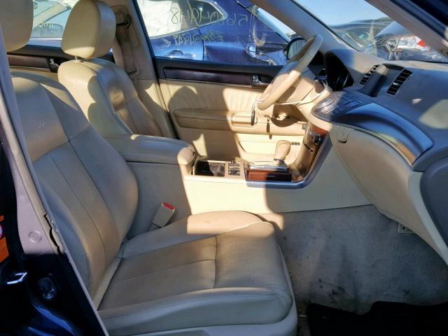 JNKAY01FX8M655561 - 2008 INFINITI M35 BASE BLUE photo 5