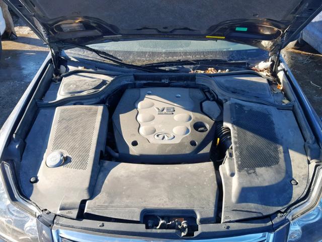 JNKAY01FX8M655561 - 2008 INFINITI M35 BASE BLUE photo 7