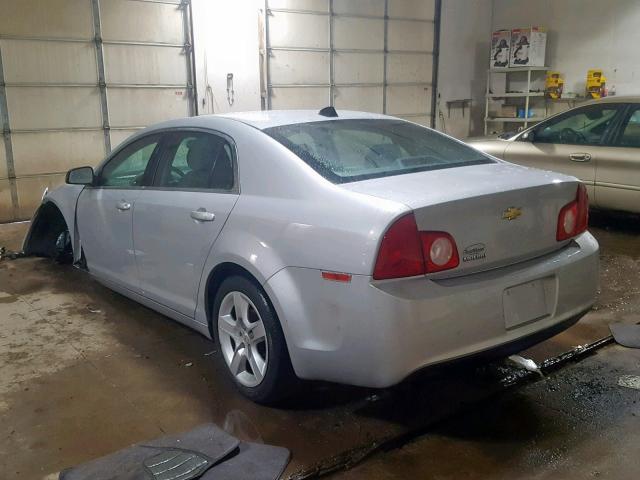 1G1ZB5E01CF102733 - 2012 CHEVROLET MALIBU LS SILVER photo 3