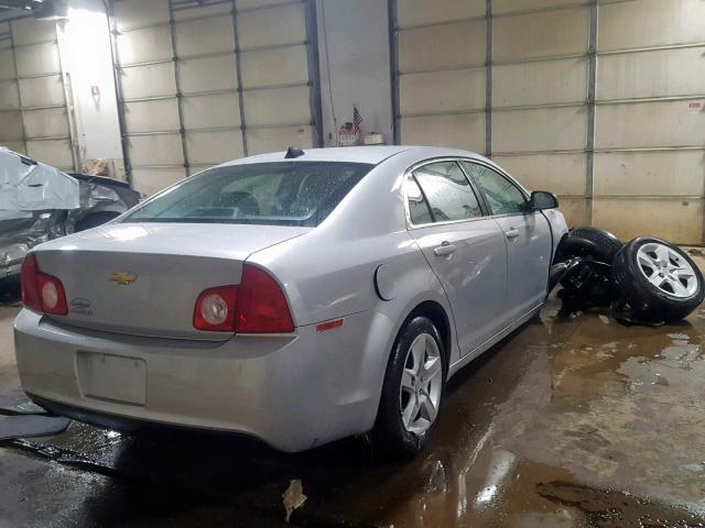1G1ZB5E01CF102733 - 2012 CHEVROLET MALIBU LS SILVER photo 4