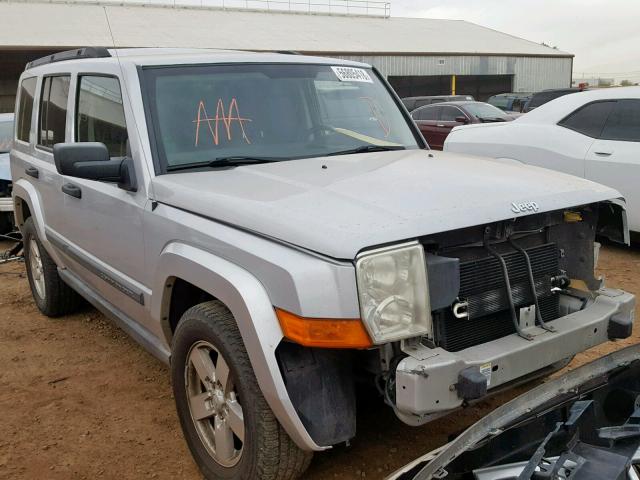 1J8HG48N06C143309 - 2006 JEEP COMMANDER Gümüş foto 1