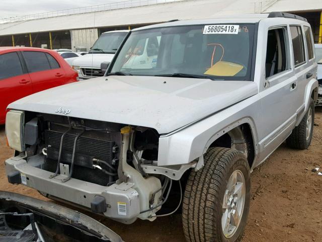 1J8HG48N06C143309 - 2006 JEEP COMMANDER Gümüş foto 2