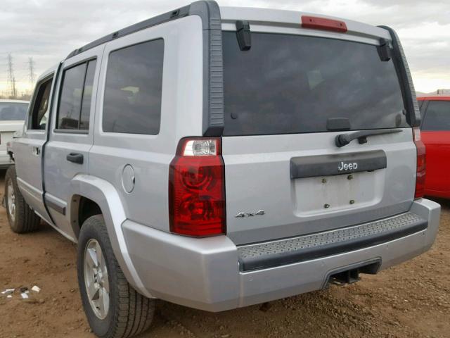 1J8HG48N06C143309 - 2006 JEEP COMMANDER Gümüş foto 3