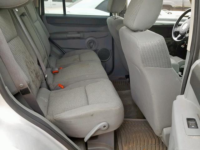 1J8HG48N06C143309 - 2006 JEEP COMMANDER Gümüş foto 6
