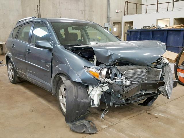 5Y2SL658X7Z423675 - 2007 PONTIAC VIBE GRAY photo 1