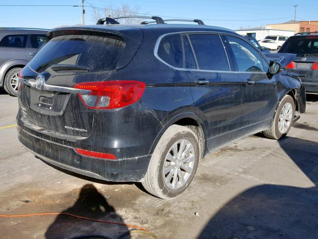 LRBFX1SAXJD024235 - 2018 BUICK ENVISION E BLACK photo 4