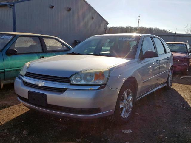 1G1ZT62884F185687 - 2004 CHEVROLET MALIBU MAX ვერცხლისფერი ფოტო 2