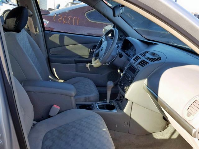 1G1ZT62884F185687 - 2004 CHEVROLET MALIBU MAX ვერცხლისფერი ფოტო 5