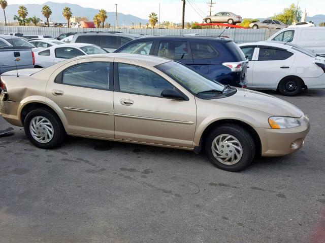 1C3EL46U31N575149 - 2001 CHRYSLER SEBRING LX BROWN photo 1