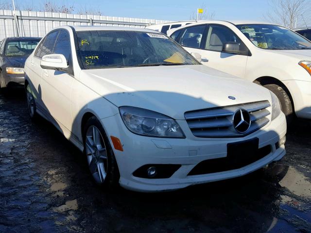 WDDGF81X88F064485 - 2008 MERCEDES-BENZ C 300 4MAT WHITE photo 1