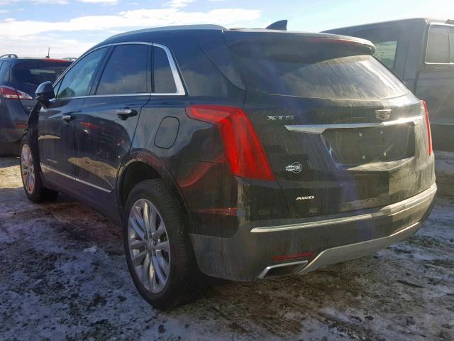 1GYKNFRSXHZ282392 - 2017 CADILLAC XT5 PLATIN BLACK photo 3