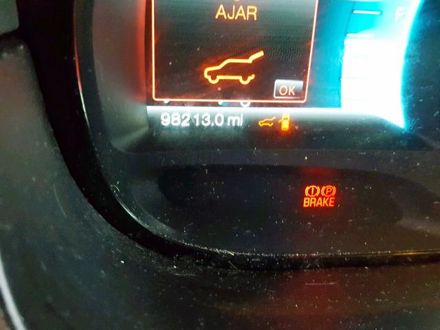 2FMDK4KC0BBA44958 - 2011 FORD EDGE LIMIT BLUE photo 8