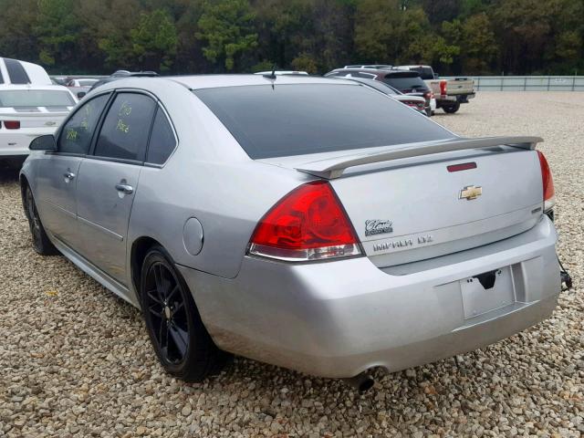 2G1WC5E36E1172815 - 2014 CHEVROLET IMPALA LIM SILVER photo 3