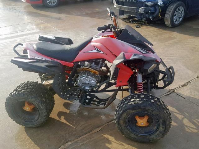 L6UB4HA227A026503 - 2007 JCL 4-WHEELER RED photo 9