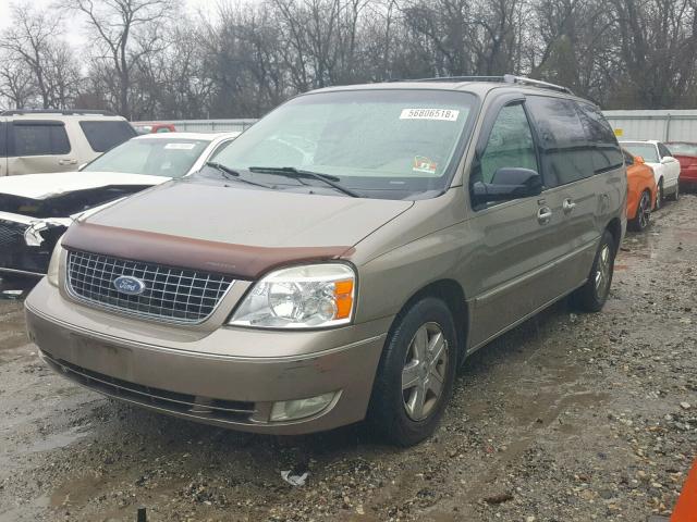 2FMDA582X6BA05968 - 2006 FORD FREESTAR L BROWN photo 2