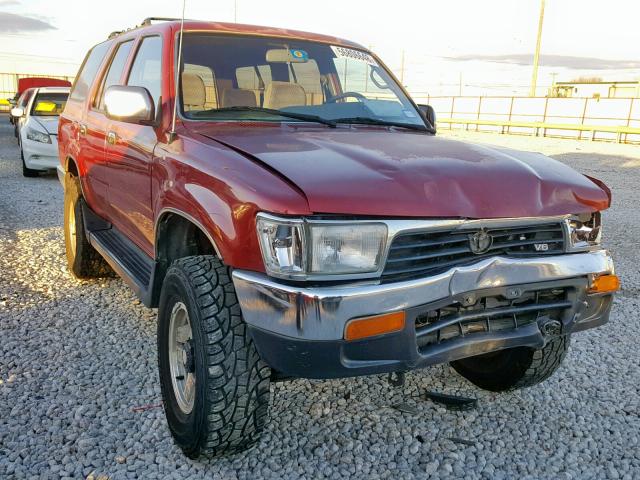 JT3VN29V5P0018591 - 1993 TOYOTA 4RUNNER VN RED photo 1