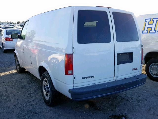 1GTDM19X53B515726 - 2003 GMC SAFARI XT WHITE photo 3