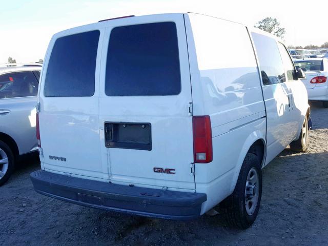 1GTDM19X53B515726 - 2003 GMC SAFARI XT WHITE photo 4