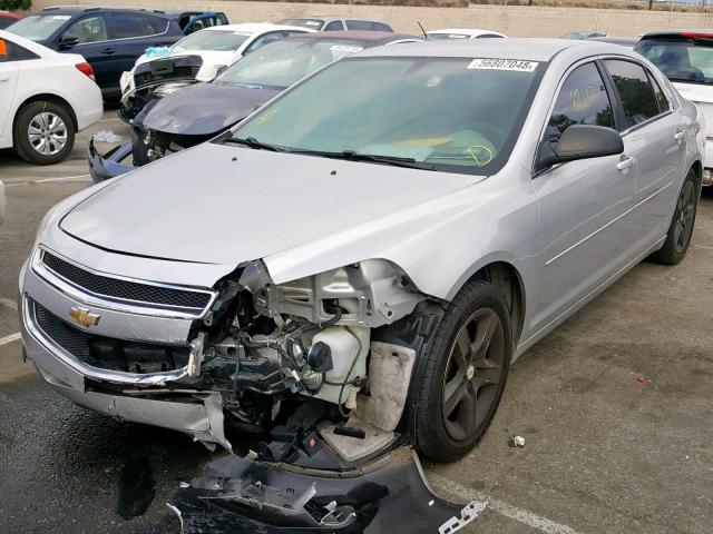 1G1ZB5E03CF227975 - 2012 CHEVROLET MALIBU LS SILVER photo 2