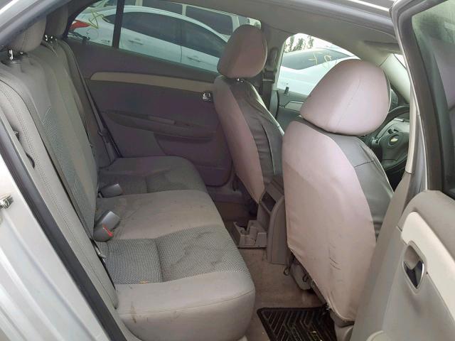 1G1ZB5E03CF227975 - 2012 CHEVROLET MALIBU LS SILVER photo 6