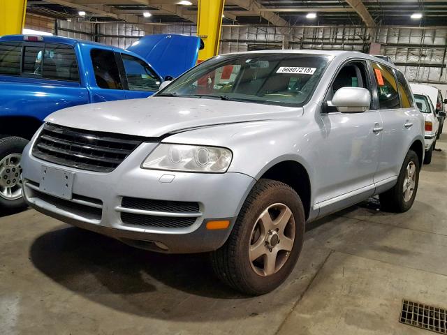 WVGZG77L65D079486 - 2005 VOLKSWAGEN TOUAREG 3. SILVER photo 2