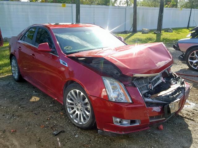 1G6DS5EV8A0123045 - 2010 CADILLAC CTS PREMIU RED photo 1