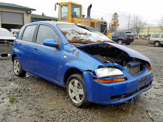 KL1TD66698B164600 - 2008 CHEVROLET AVEO BASE Mavi foto 1