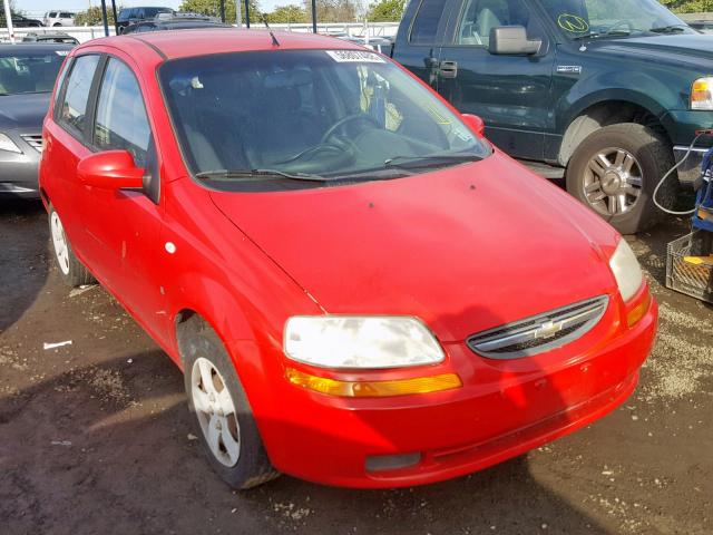 KL1TD66698B038690 - 2008 CHEVROLET AVEO BASE Qırmızı foto 1