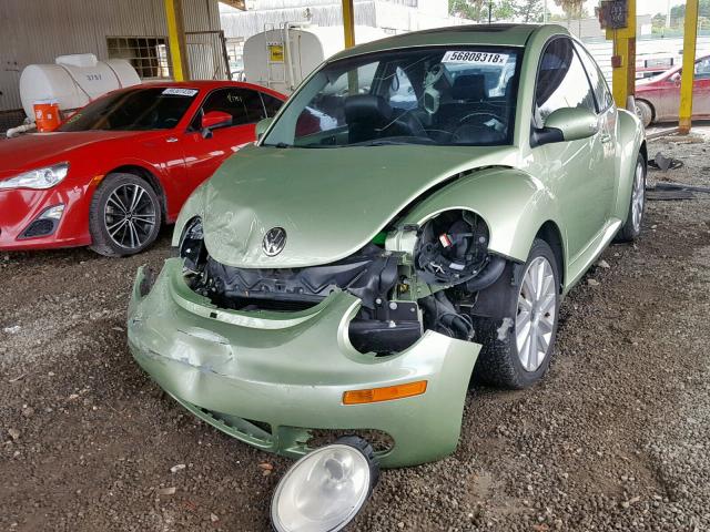 3VWRW31C28M524627 - 2008 VOLKSWAGEN NEW BEETLE 绿色 照片 2