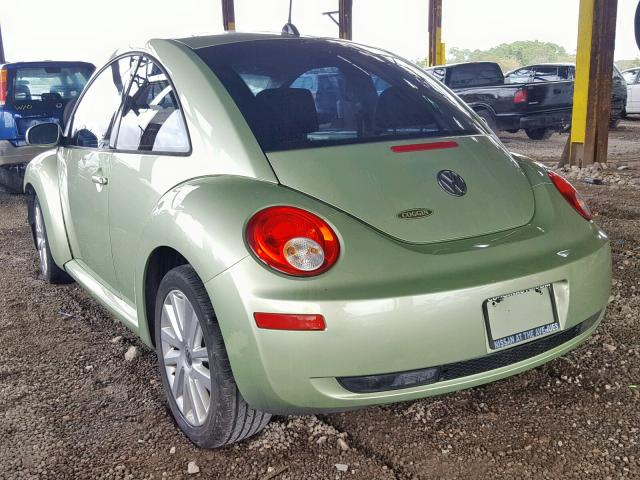 3VWRW31C28M524627 - 2008 VOLKSWAGEN NEW BEETLE 绿色 照片 3
