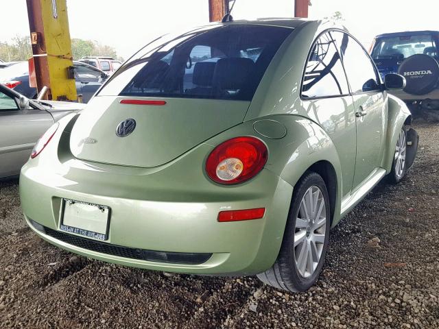 3VWRW31C28M524627 - 2008 VOLKSWAGEN NEW BEETLE 绿色 照片 4