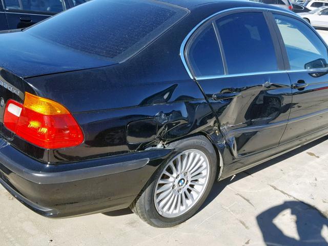 WBAAV53431JS96450 - 2001 BMW 330 I BLACK photo 9