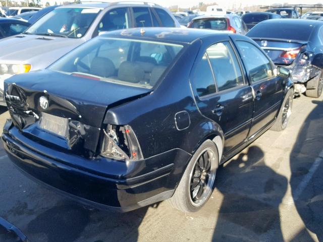 3VWRC29M9YM054676 - 2000 VOLKSWAGEN JETTA GL BLACK photo 4