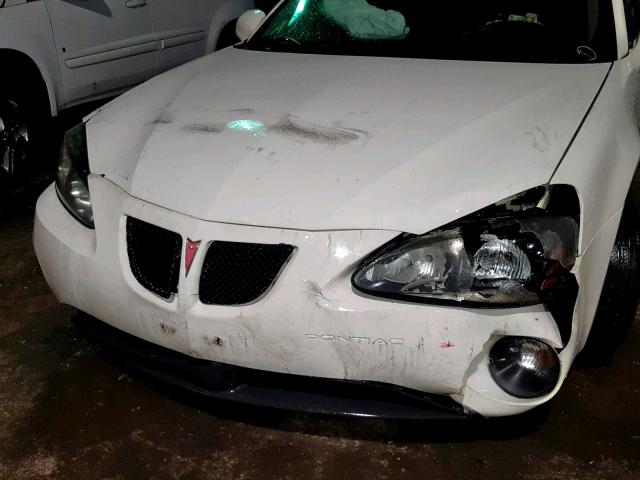 2G2WP552261174781 - 2006 PONTIAC GRAND PRIX WHITE photo 9