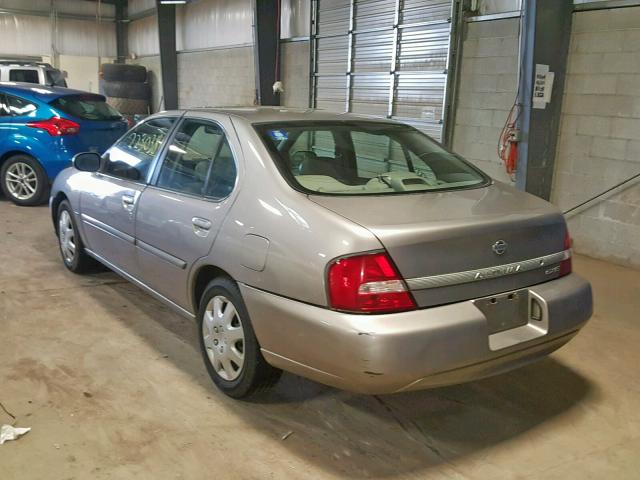 1N4DL01D81C142242 - 2001 NISSAN ALTIMA XE GOLD photo 3