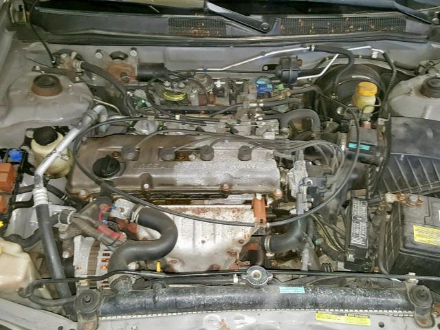 1N4DL01D81C142242 - 2001 NISSAN ALTIMA XE GOLD photo 7