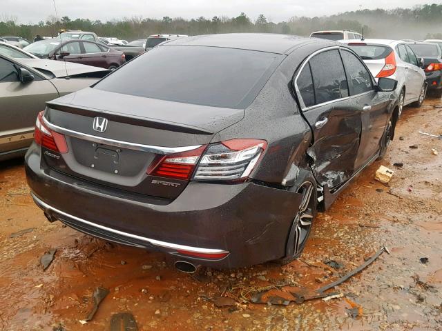 1HGCR2F57GA133197 - 2016 HONDA ACCORD SPO BLACK photo 4