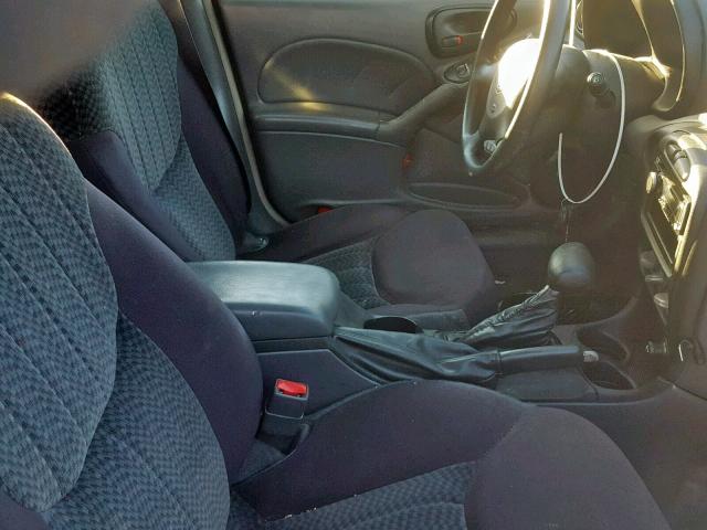 1G2NF52E73M720133 - 2003 PONTIAC GRAND AM S GRAY photo 5