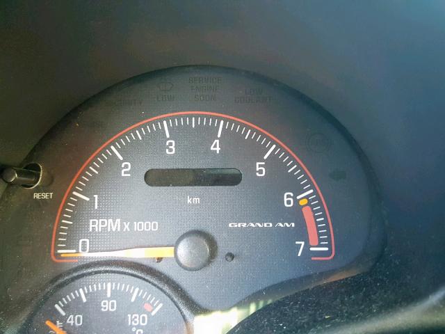 1G2NF52E73M720133 - 2003 PONTIAC GRAND AM S GRAY photo 8