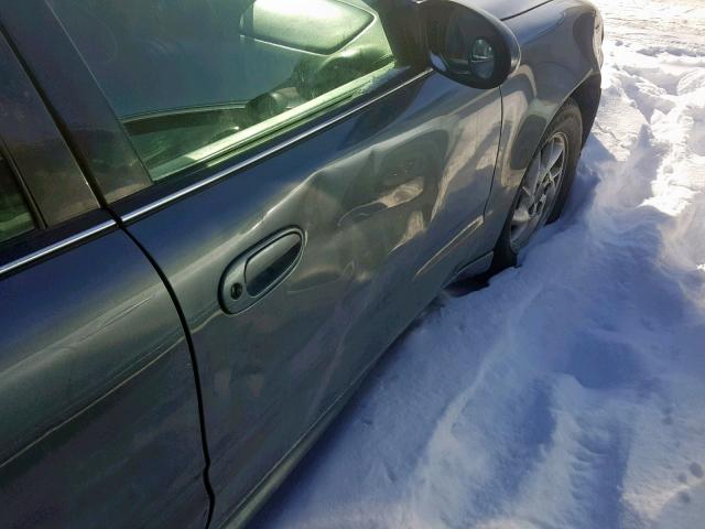 1G2NF52E73M720133 - 2003 PONTIAC GRAND AM S GRAY photo 9