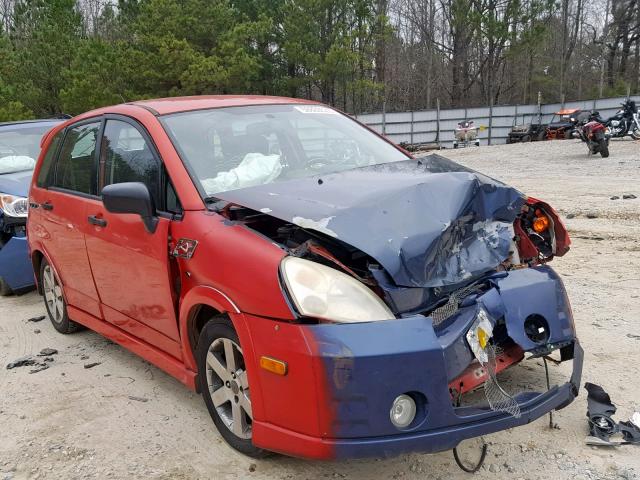 JS2RC62H765353499 - 2006 SUZUKI AERIO RED photo 1