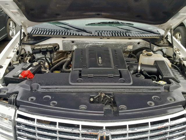 5LMJJ3H56DEL09573 - 2013 LINCOLN NAVIGATOR WHITE photo 7