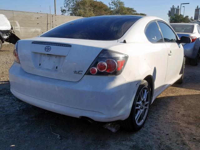 JTKDE167690275715 - 2009 TOYOTA SCION TC WHITE photo 4