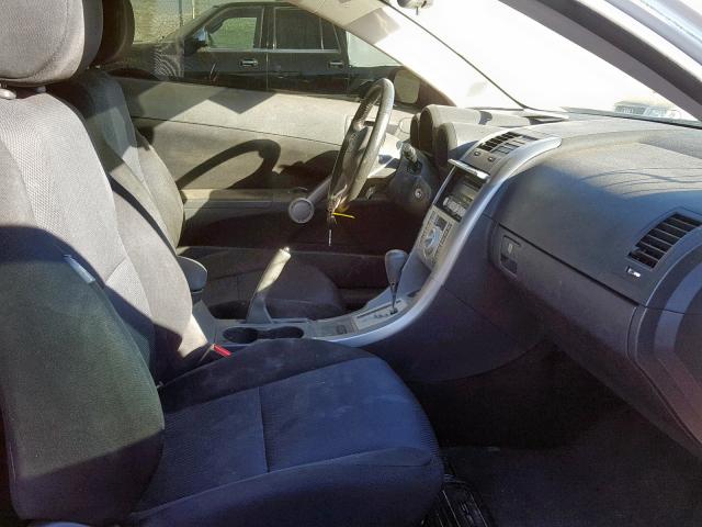 JTKDE167690275715 - 2009 TOYOTA SCION TC WHITE photo 5