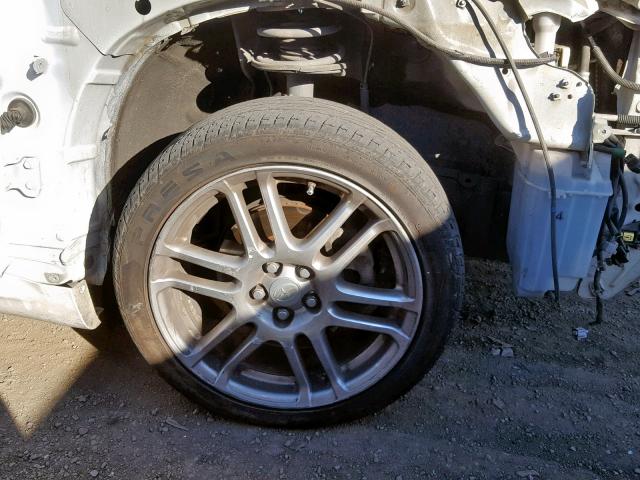 JTKDE167690275715 - 2009 TOYOTA SCION TC WHITE photo 9