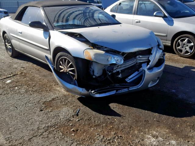 1C3EL55R55N652855 - 2005 CHRYSLER SEBRING TO SILVER photo 1