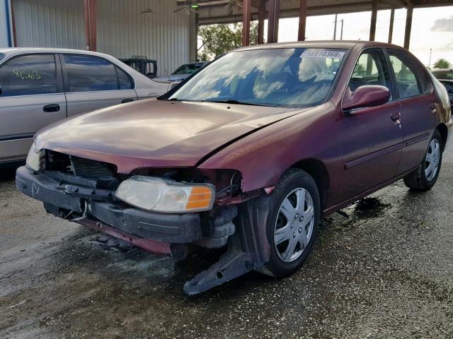 1N4DL01D21C111939 - 2001 NISSAN ALTIMA XE MAROON photo 2